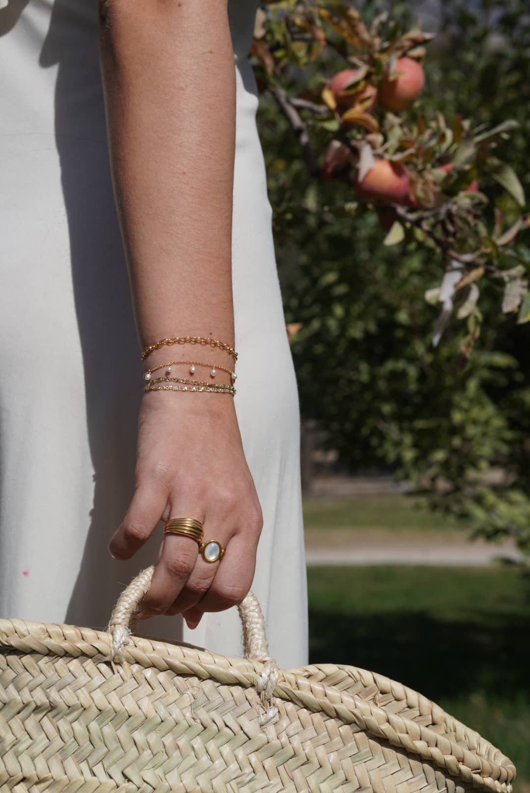 May Martin - Vente Bracelets à breloques/pendentifs - Bracelet Cinq Perles3