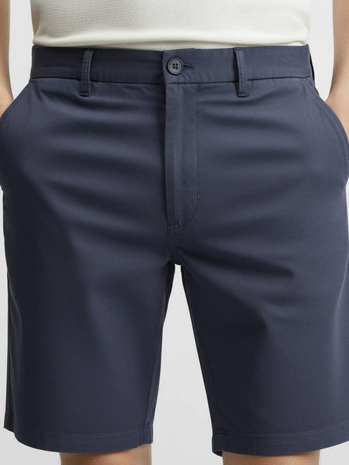 Men's Twill Summer Stretch 4 Pocket Chino Shorts for wholesale by Hawk's Bay