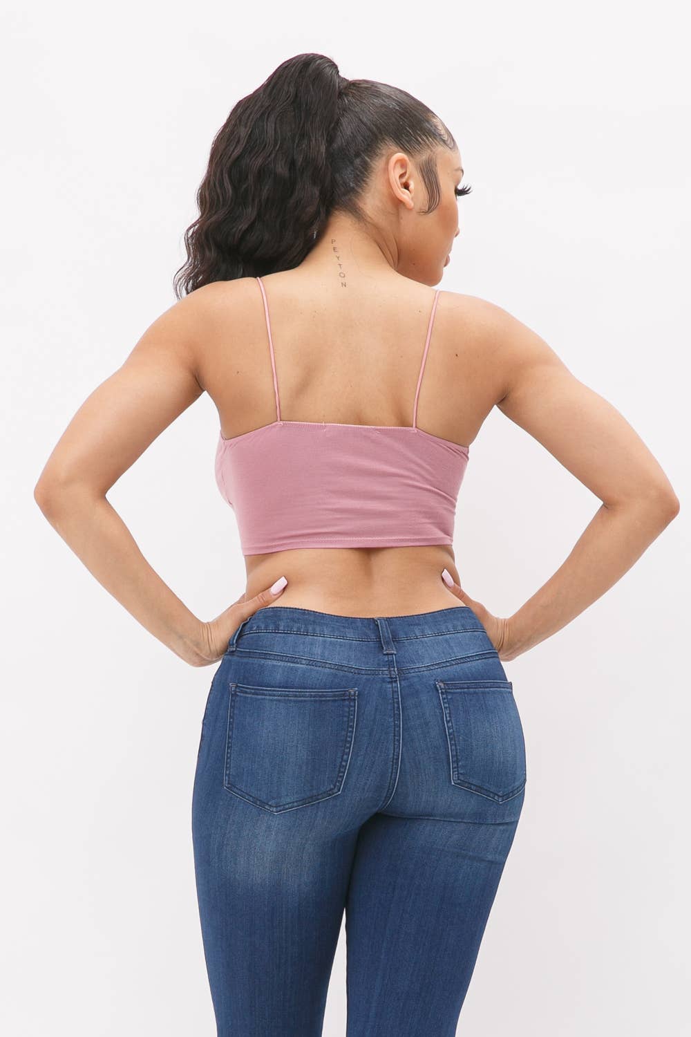 Julia by LoveJ - Wholesale Knit Top - Women's - Front Cutout Detail Crop Top9