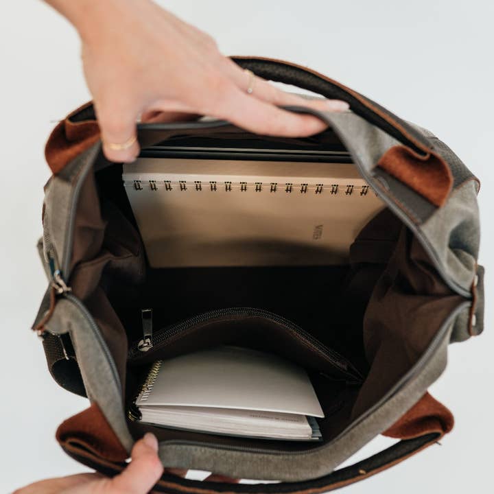 modern and chic - Wholesale Tote Bag - Women's - Kinsley Canvas Tote Shoulder Travel Handbag2