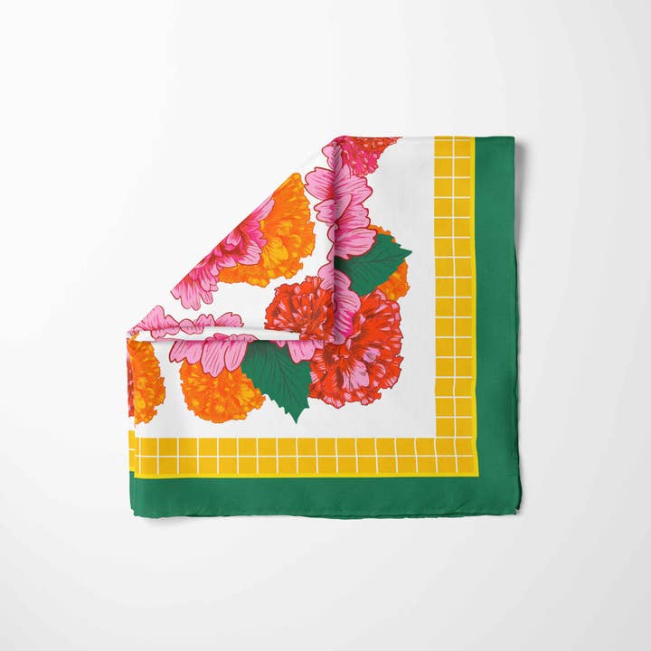 Emma Phelan Design - Wholesale Scarf - Women's - Lake Como Lounger 100% Silk Scarf3