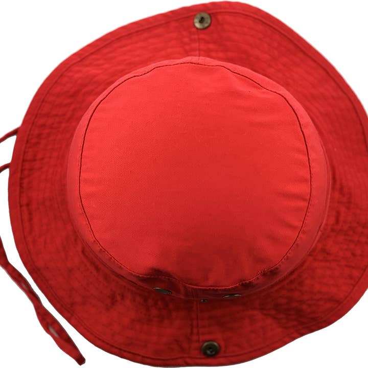 KBETHOS - Wholesale Bucket hat – Unisex - Solid Boonie Hat With String (Fitted)60