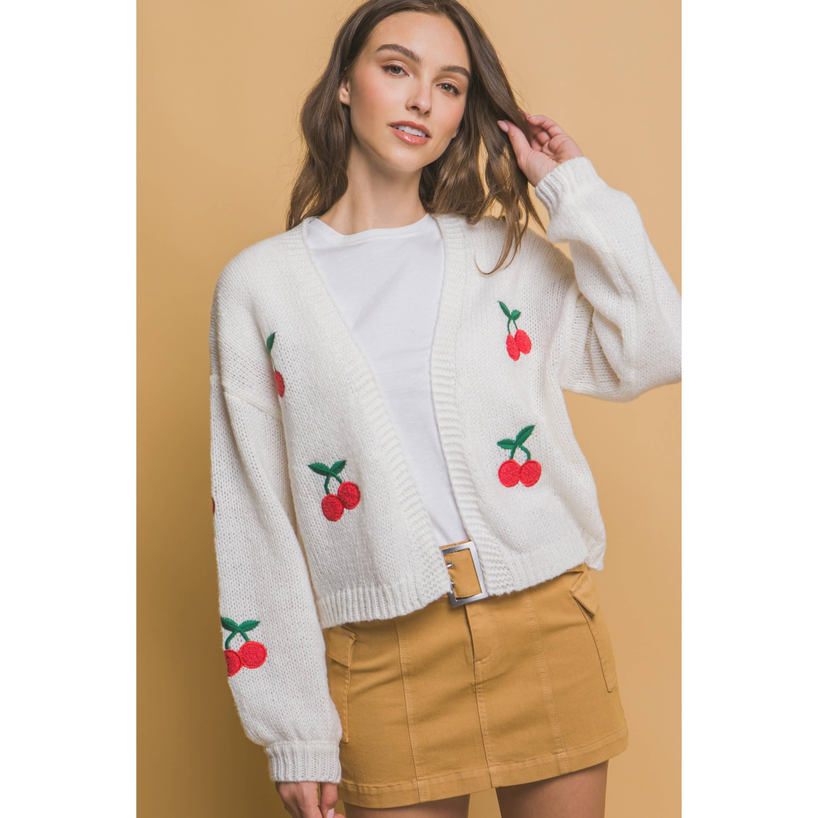 Apolline – wholesale Cardigan – Women’s – Cherries Cardigan6
