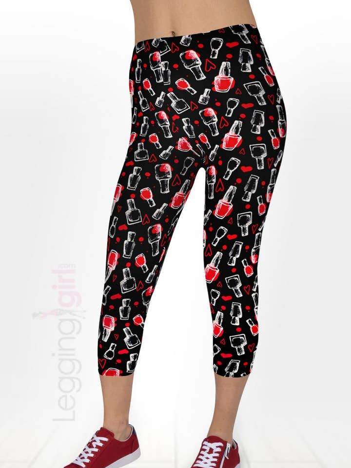 Mani Pedi Capri för wholesale av LeggingGirl.com