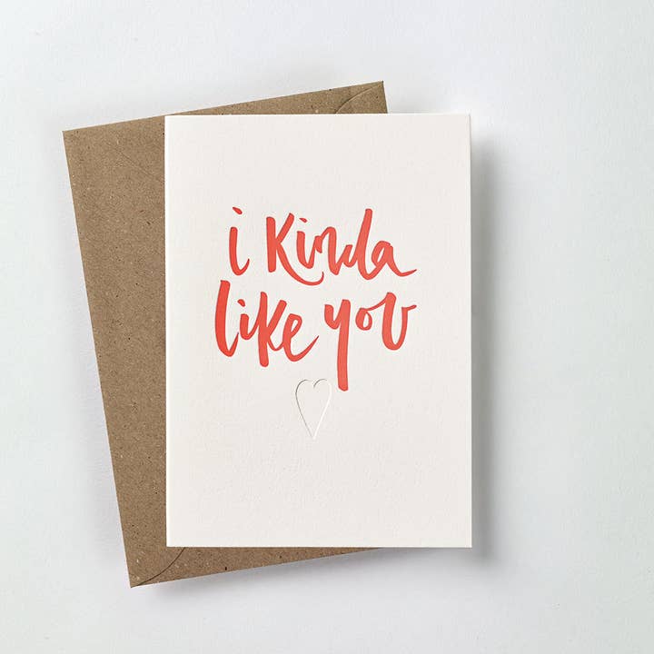 I kinda like you card for wholesale by over the c.