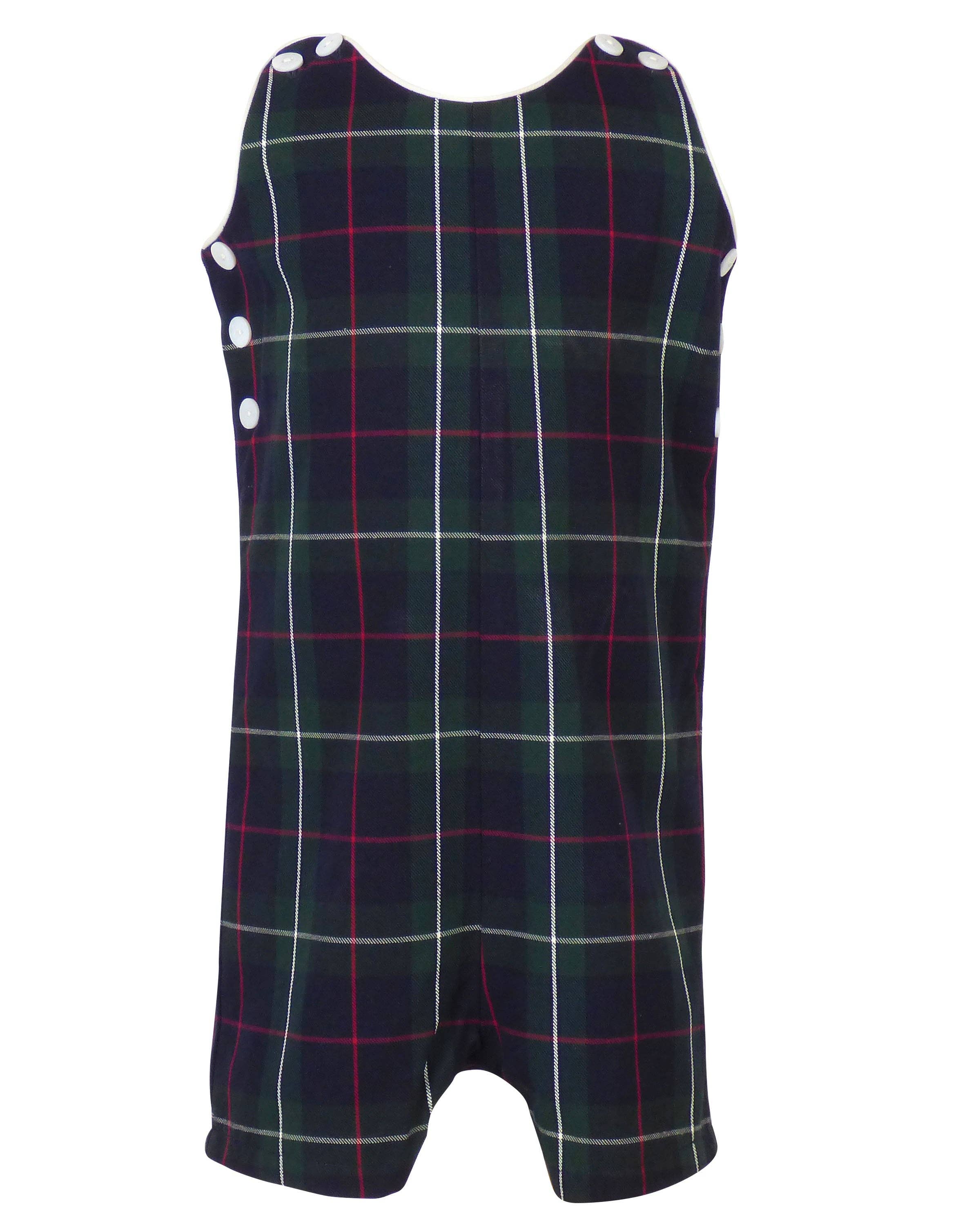 The Yellow Lamb - Wholesale Jumpsuit – Baby - Berkeley Jon Jon - Kensington Plaid