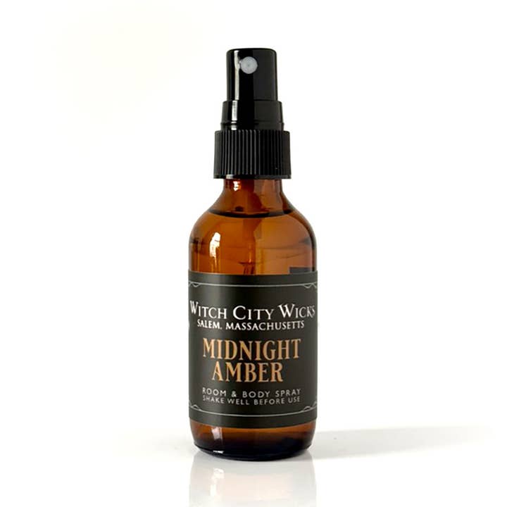 Midnight Amber spray for wholesale by Witch City Wicks