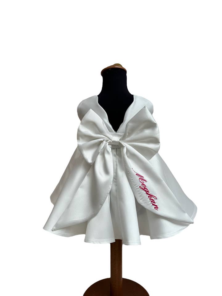 Flower Neck Dress for wholesale by La Boutique dei Bambini