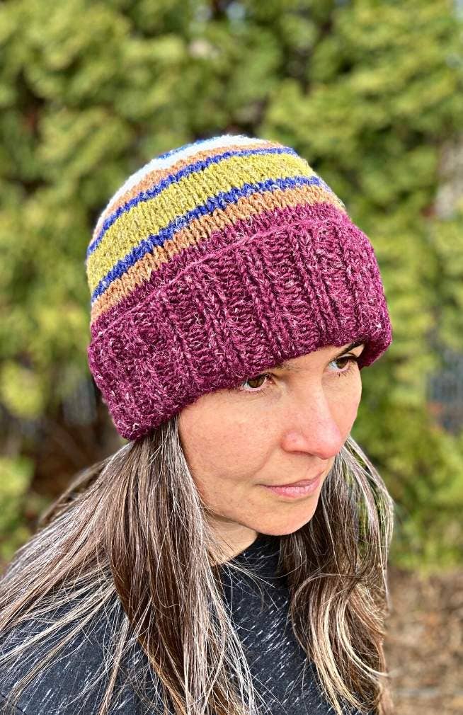 Ganesh Himal Trading - Wholesale Beanie - Women's - Hemp & Wool Knit Beanie, fleece lined1