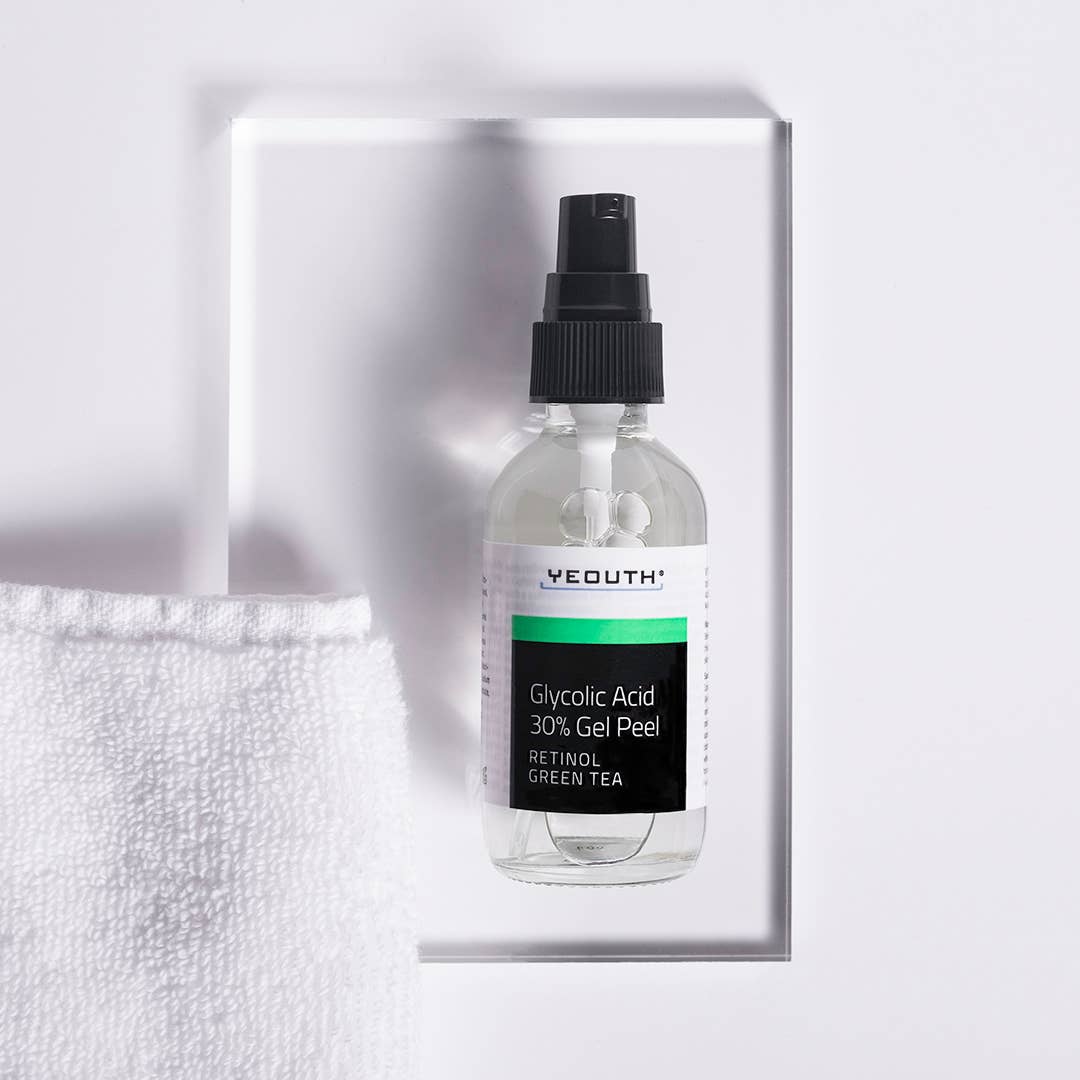 yeouthskincare - Wholesale Facial Peel - YEOUTH Glycolic Acid Peel 30% with Retinol & Green Tea 2oz