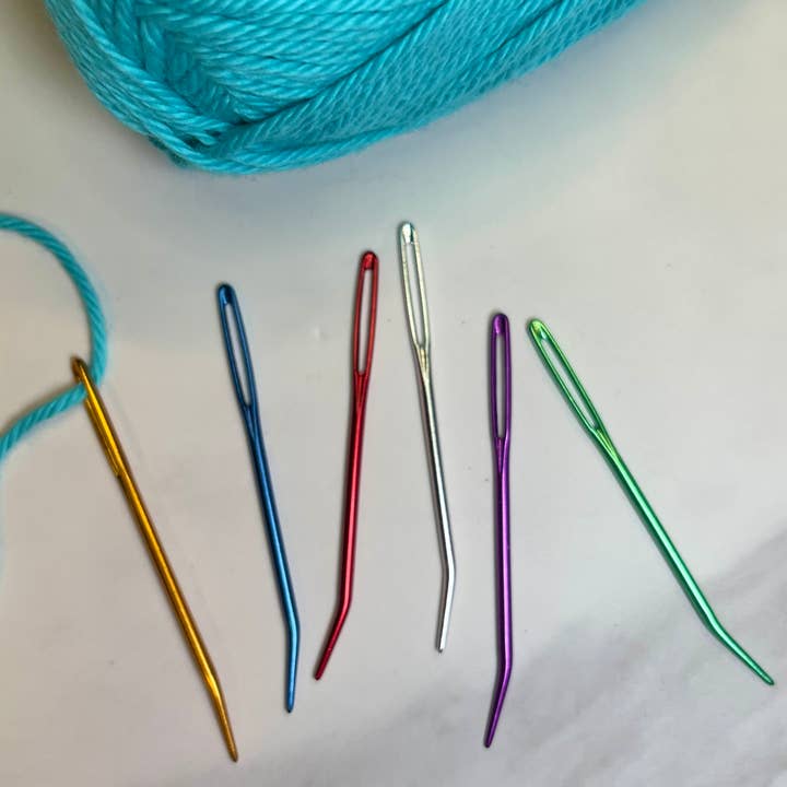 Anna B. Shop - Wholesale Knitting/Crochet Supplies - Bent Tip Darning Needles - Set of 62