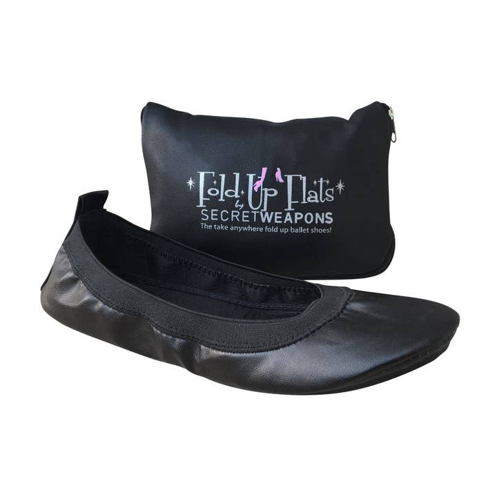 Foldable Ballet Flats with Purse & Carry Bag for wholesale by Patricia Eve Ltd