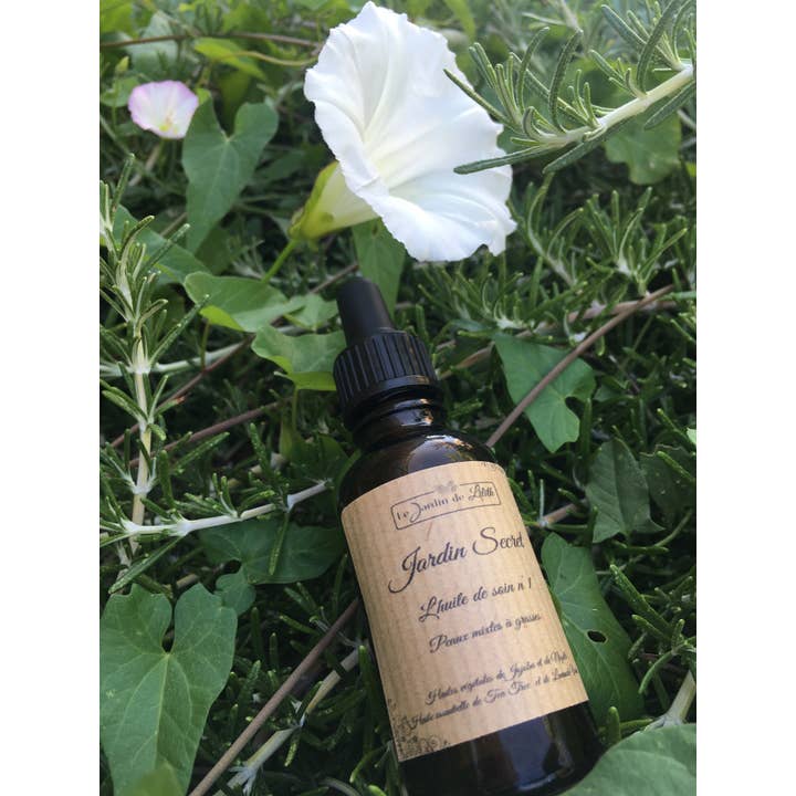 Jardin Secret, nr. 1 pleje olie: kombineret hud for engroshandel hos LE JARDIN DE LILITH