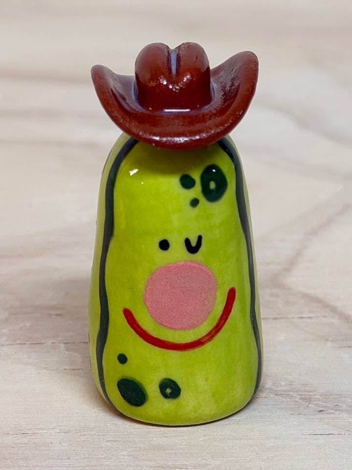Cowboy Pickle Keramisk Ven for engroshandel hos Rolly Poly Studios