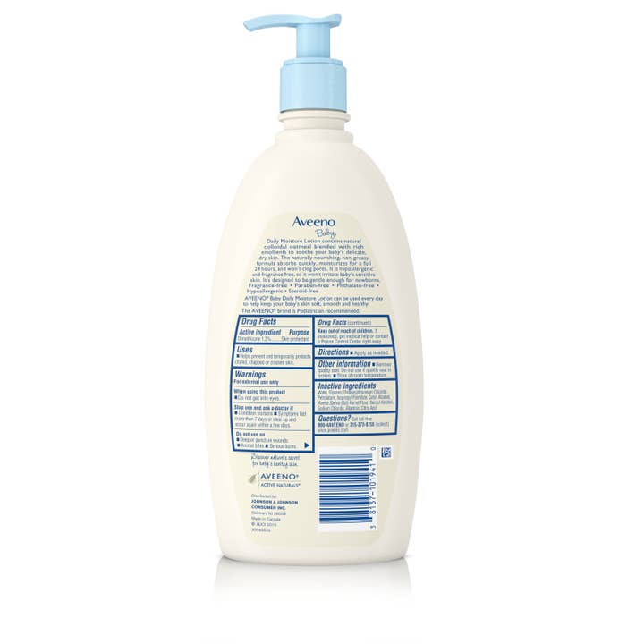 KT Supply – wholesale Body cream/lotion – Baby – Aveeno Baby Daily Moisture Lotion, 18 oz