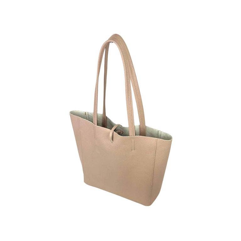 Chenson & Gorett - Venta al por mayor Bolsa de asa- Mujer - Bolso Tote en Piel con Asas Largas y Bolsillo Interior Mujer5