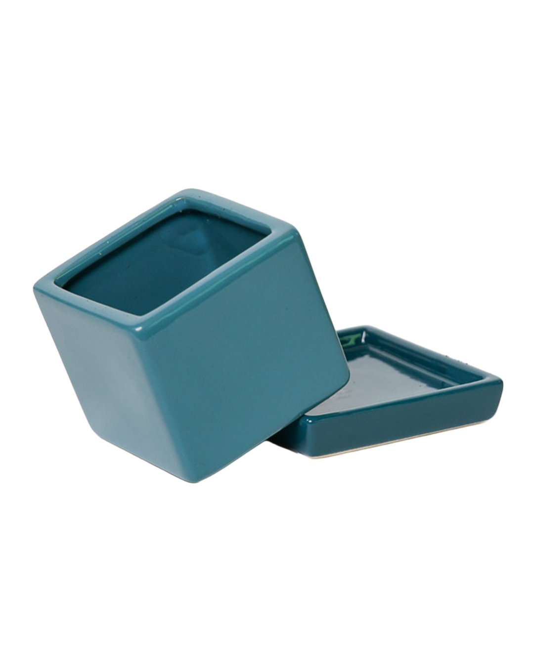 Chive - Vente Pot - Cube et pot avec soucoupe conteneurs succulents pot de cactus3