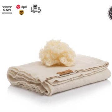 Merino Wool Blanket 150x200 cm for wholesale by Ekotex 1 ltd.