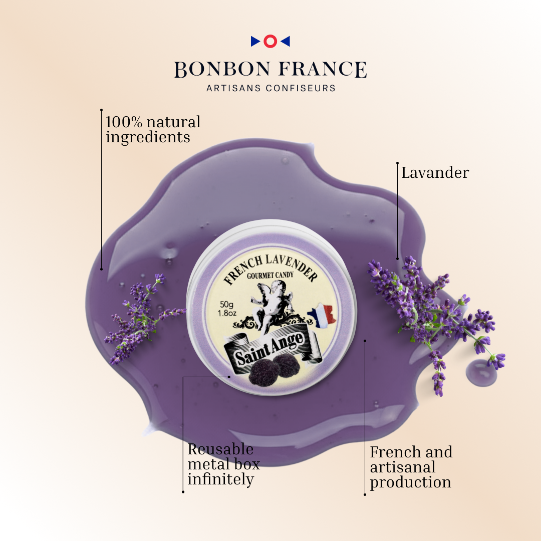 Bonbon-France - Vente Bonbons durs - Saint-Ange Lavande2