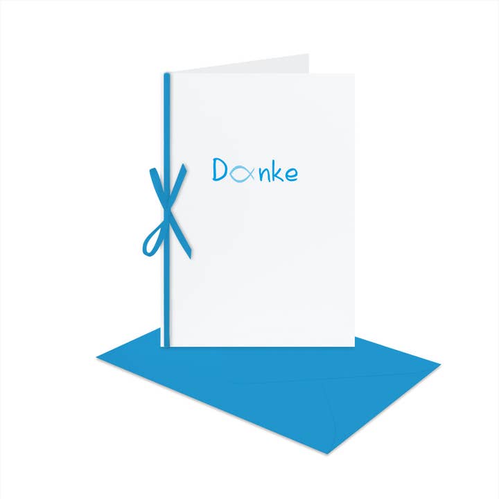 Danksagung Kommunion - Konfirmation DIN B 6 Danke für den Großhandel von à la carte - Kartenmanufaktur