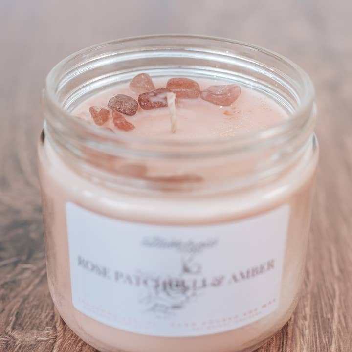 Rose Patchouli & Amber Candle for wholesale by Candleleaf