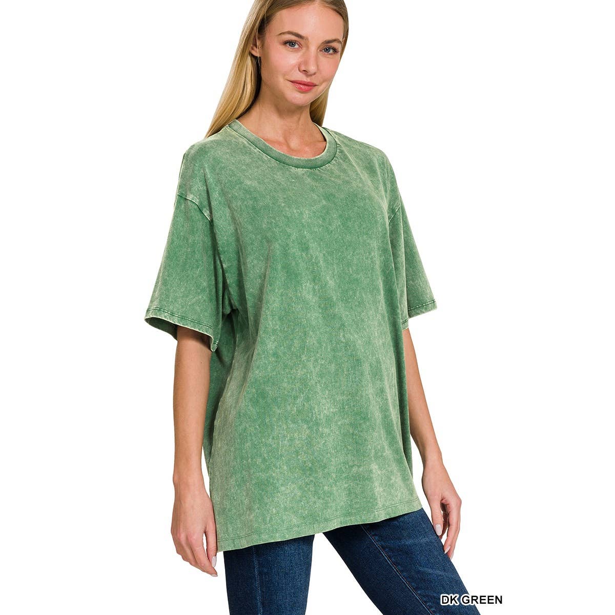 Apolline – T-shirt – Mulher por atacado – TOP DE MANGA CURTA LAVADO ZENANA6