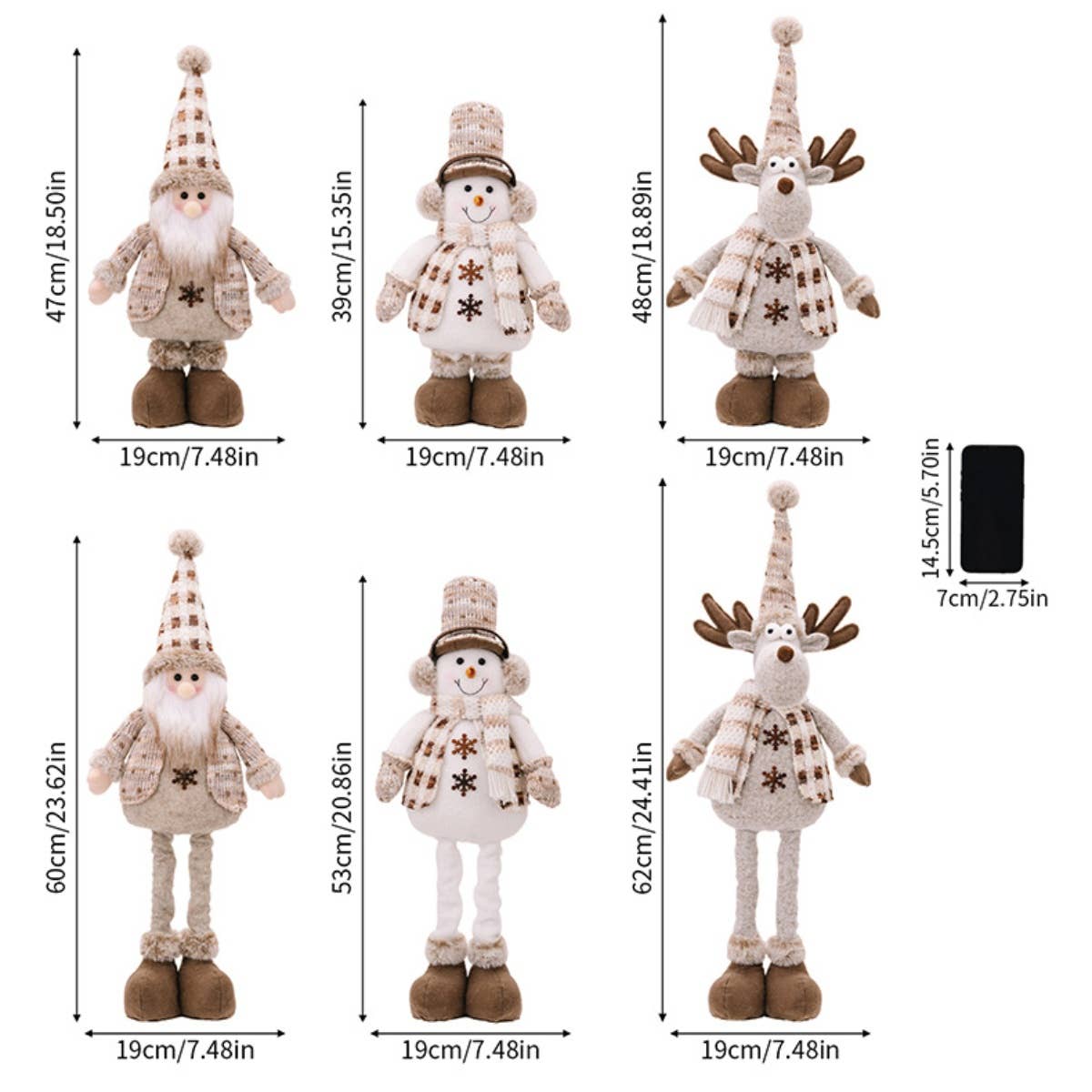NINEXIS - Wholesale Christmas Decoration - CWMM2994_THE RETRACTABLE CHRISTMAS SPIRIT IS NOT JUST DOLL5