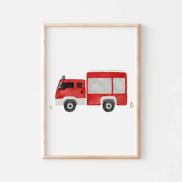 Hej Hanni - Wholesale Poster - Ambulancevoertuigen A4-poster