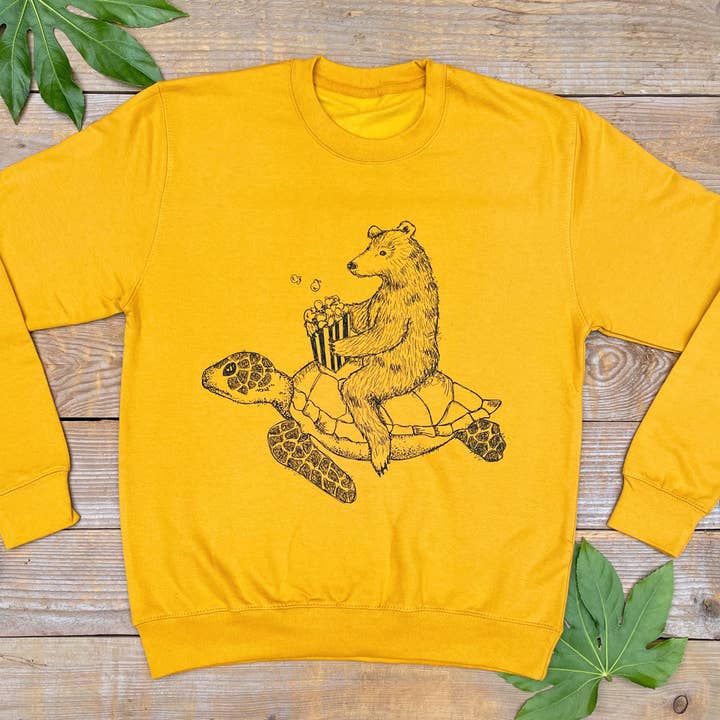Bear & Turtle Jumper for wholesale by Don't Feed The Bears