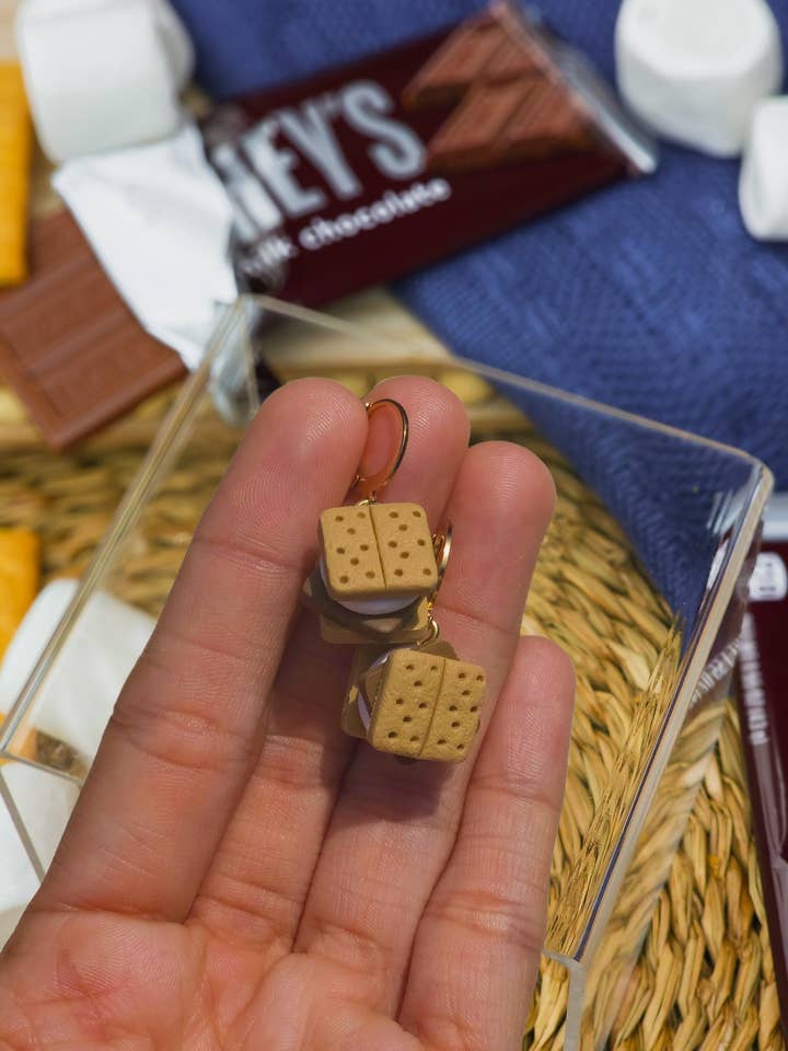 S'mores Huggies for wholesale by Ivy Lane Clay Co.