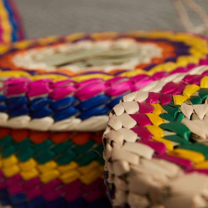 Verve Culture - Wholesale Basket - Mexican Woven Palm Tortilla Basket5