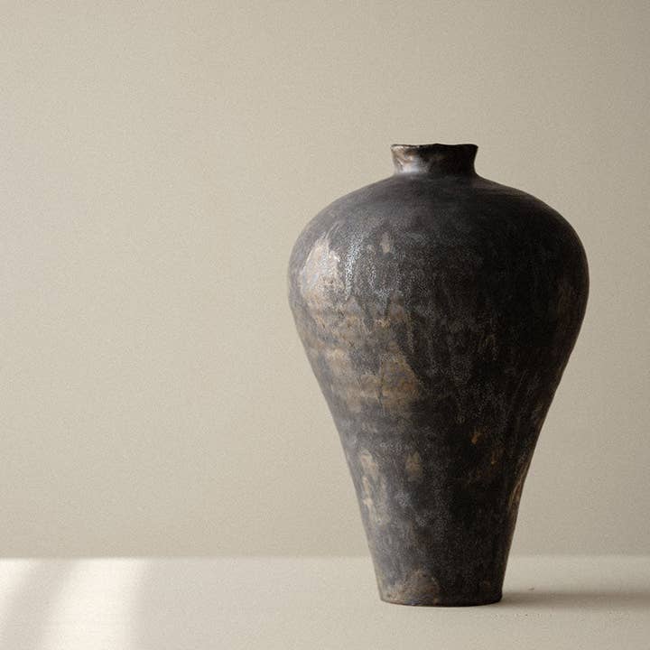 Gohobi (We cover U.S. import duties) - Wholesale Vase - Gohobi Japanese-style wabi sabi handmade large vase 0011