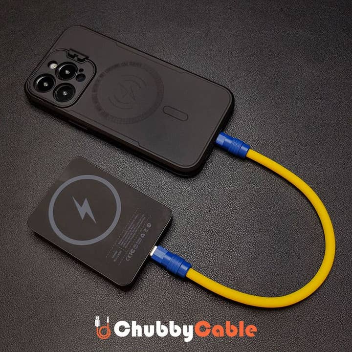 Chubbycable - Wholesale Charging cable - Color Block Chubby Power Bank Friendly Cable - More Colors43