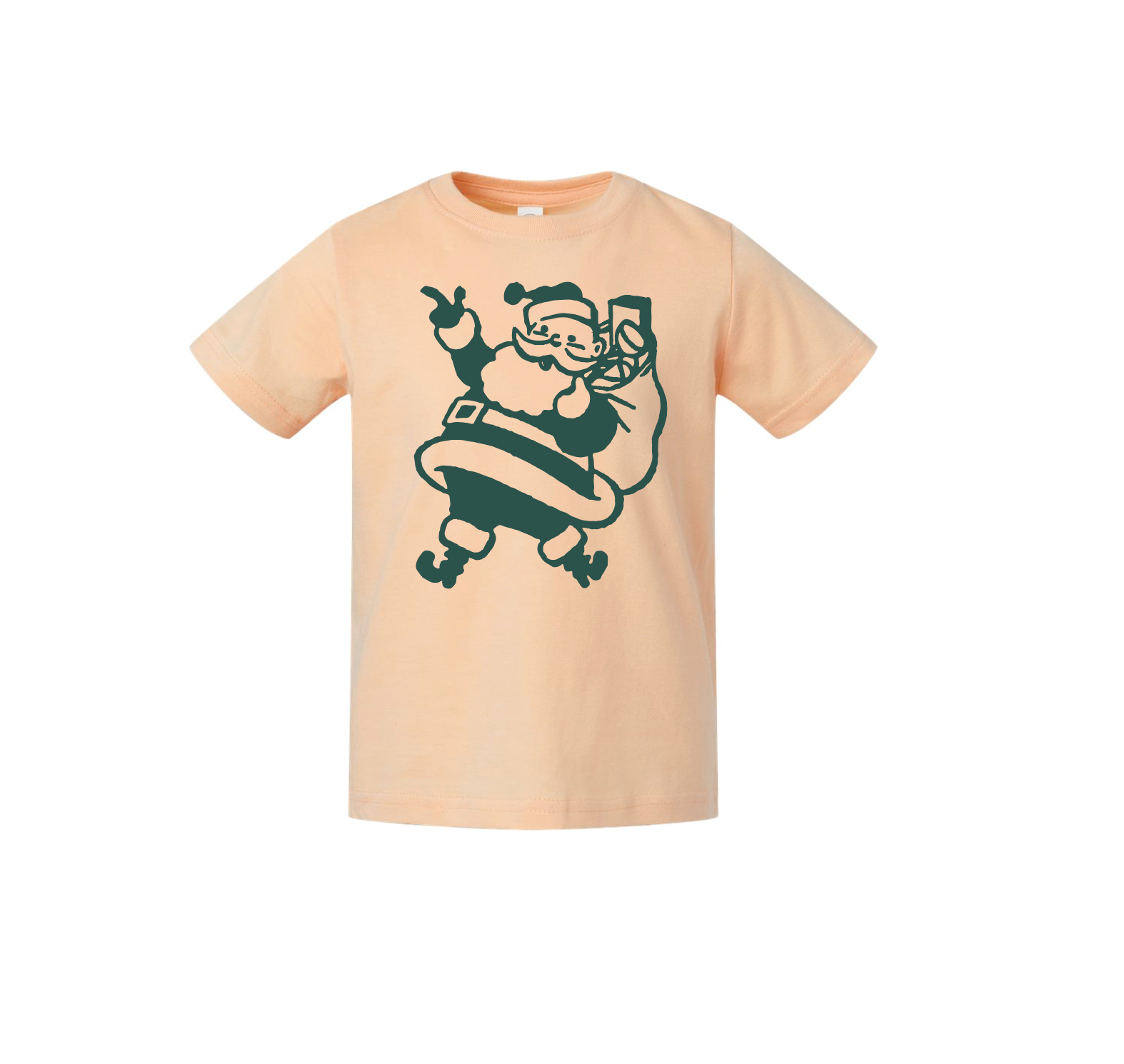 The Chester Drawer – Großhandel T-Shirt mit Siebdruck – Unisex – Retro-Weihnachtsmann-T-Shirt1