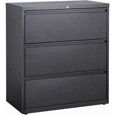 Lorell Fortress 3-Drawer Lateral File, 36" for wholesale by Everyday Supply Co