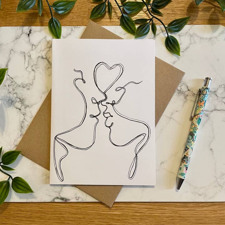 Paar Umarmung - Herz für den Großhandel von Crafty Tinks