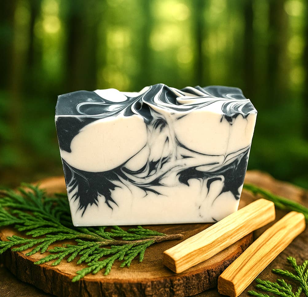 DeShawn Marie Soap Boutique - Wholesale Bar Soap - Palo Santo Cedar Soap Bar (no packaging - private label)