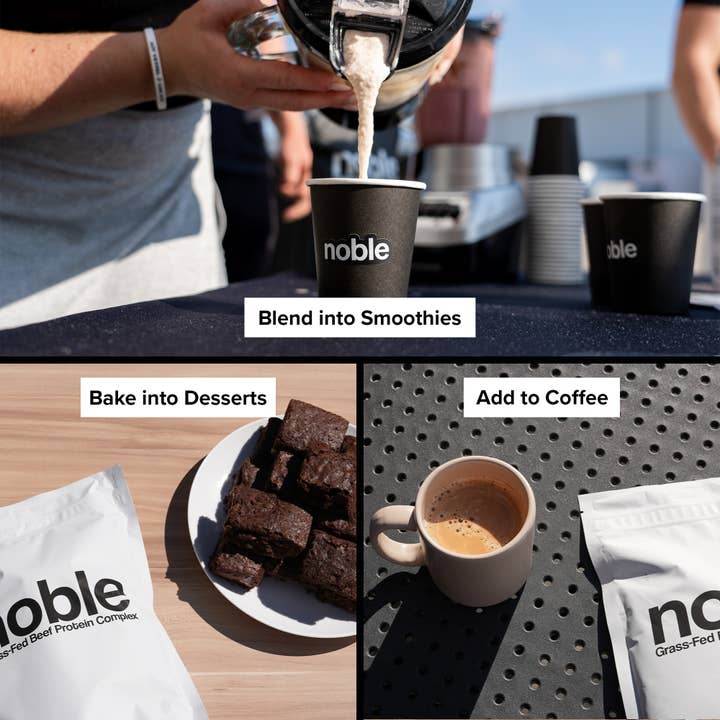 Noble Origins - Wholesale Protein/Superfood Powder - Noble Grass-Fed Beef Protein: Vanilla4