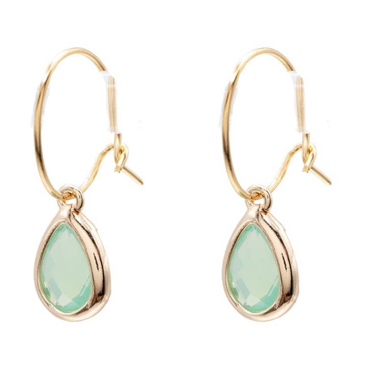 Pack de Inicio Mini Aro Abrazador con Gema en Forma de Lágrima para venta al por mayor de Rebecca Accessories LLC