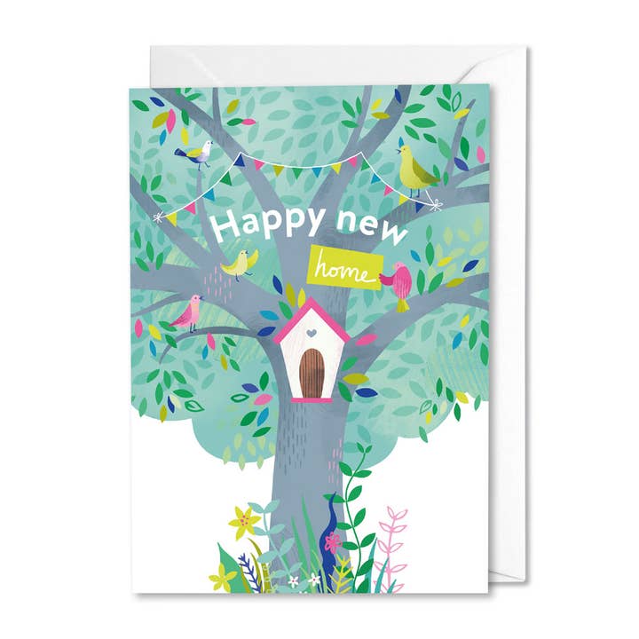 New Home Forest Friends Card for wholesale by Middle Mouse