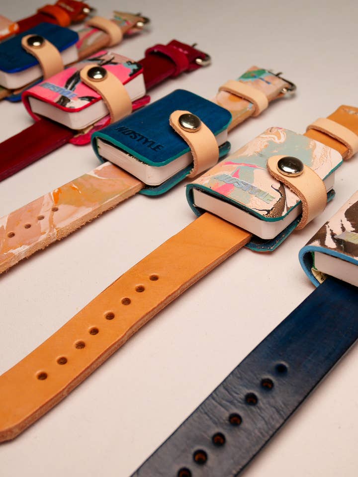 Leather Wrist Art Journal for wholesale by Nostyle