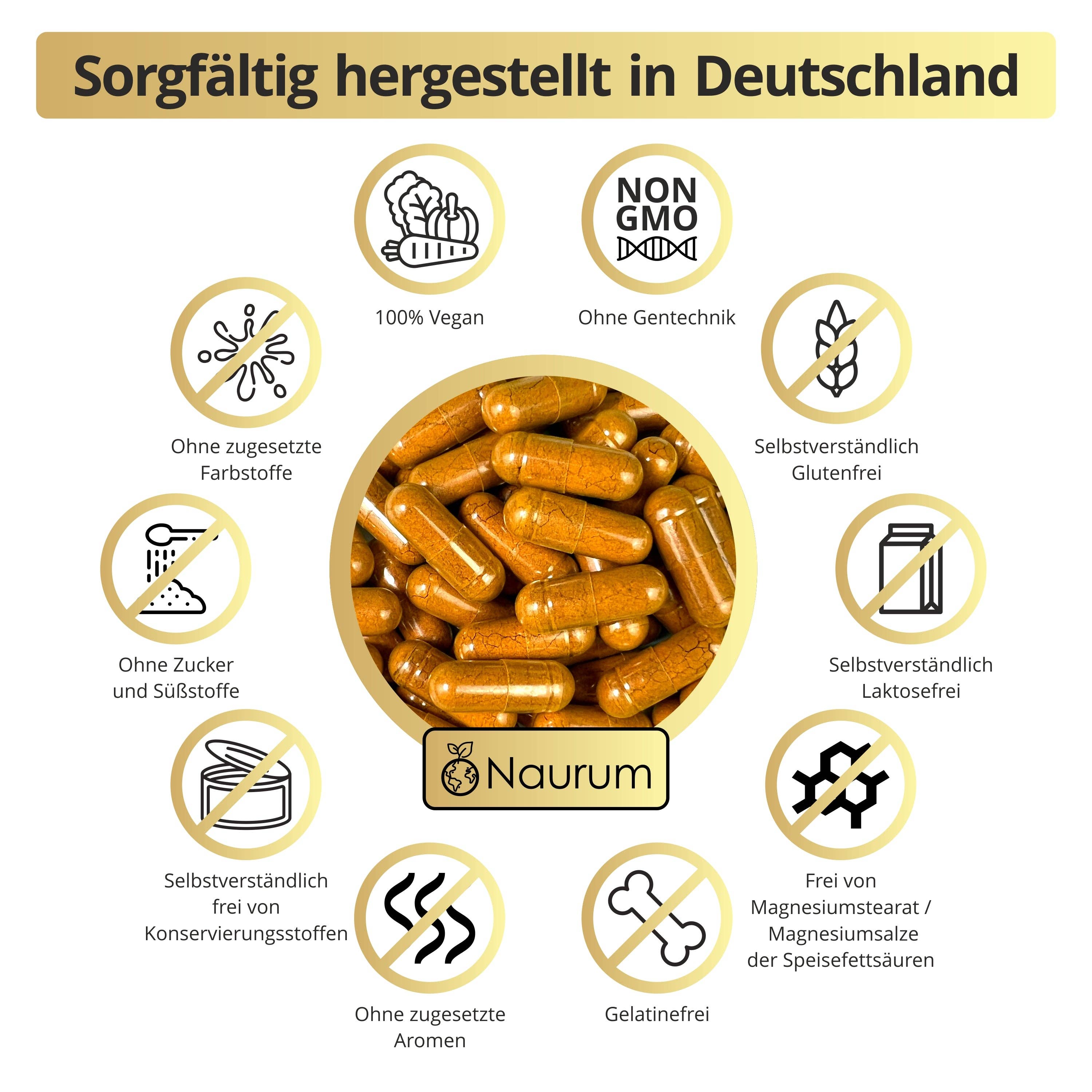 Naurum - Wholesale Oral supplement/vitamin - TURMERIC COMPLEX - antioxidant formula1