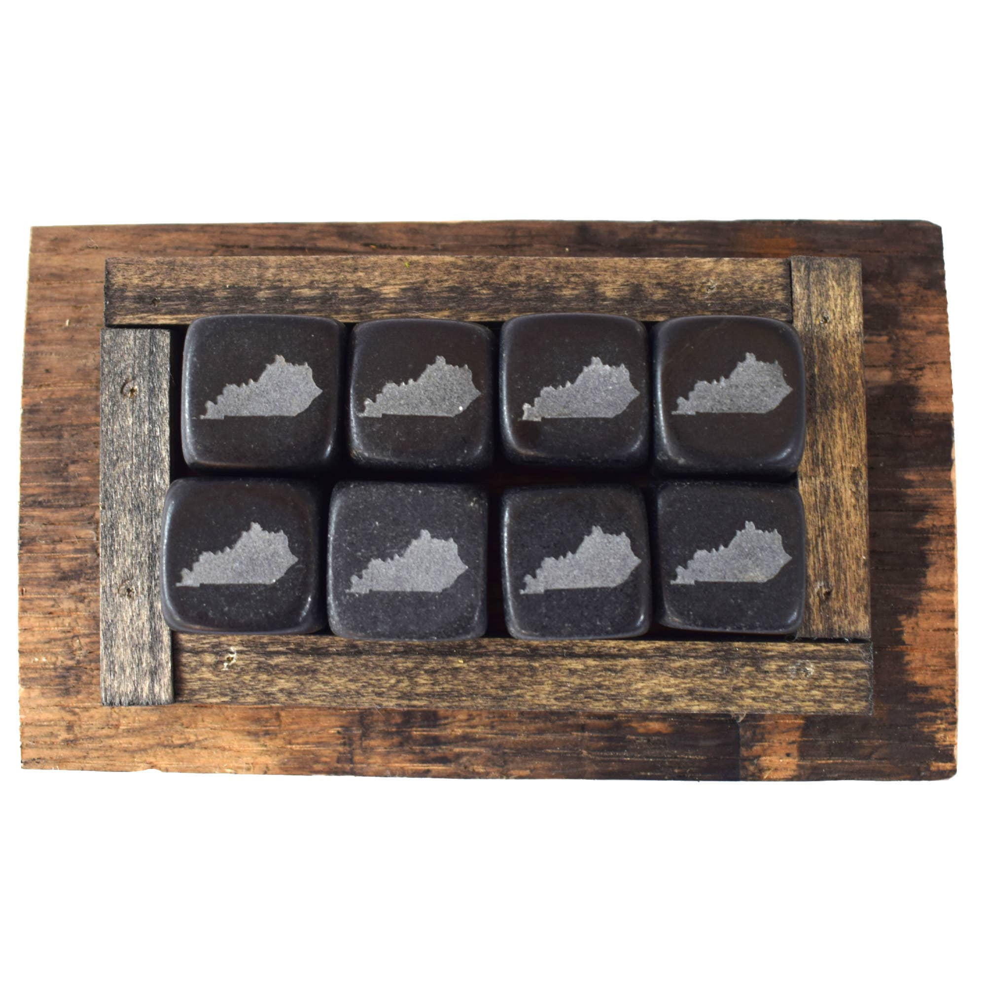 Layne Wilson – Großhandel Kühlsteine für Getränke – Kentucky Whiskey Stones und Stab-Set1