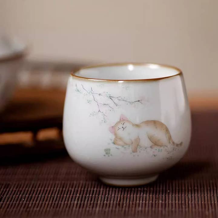 MinoCraft - Wholesale Coffee/Tea Cup - Ru porcelain master tea cup3