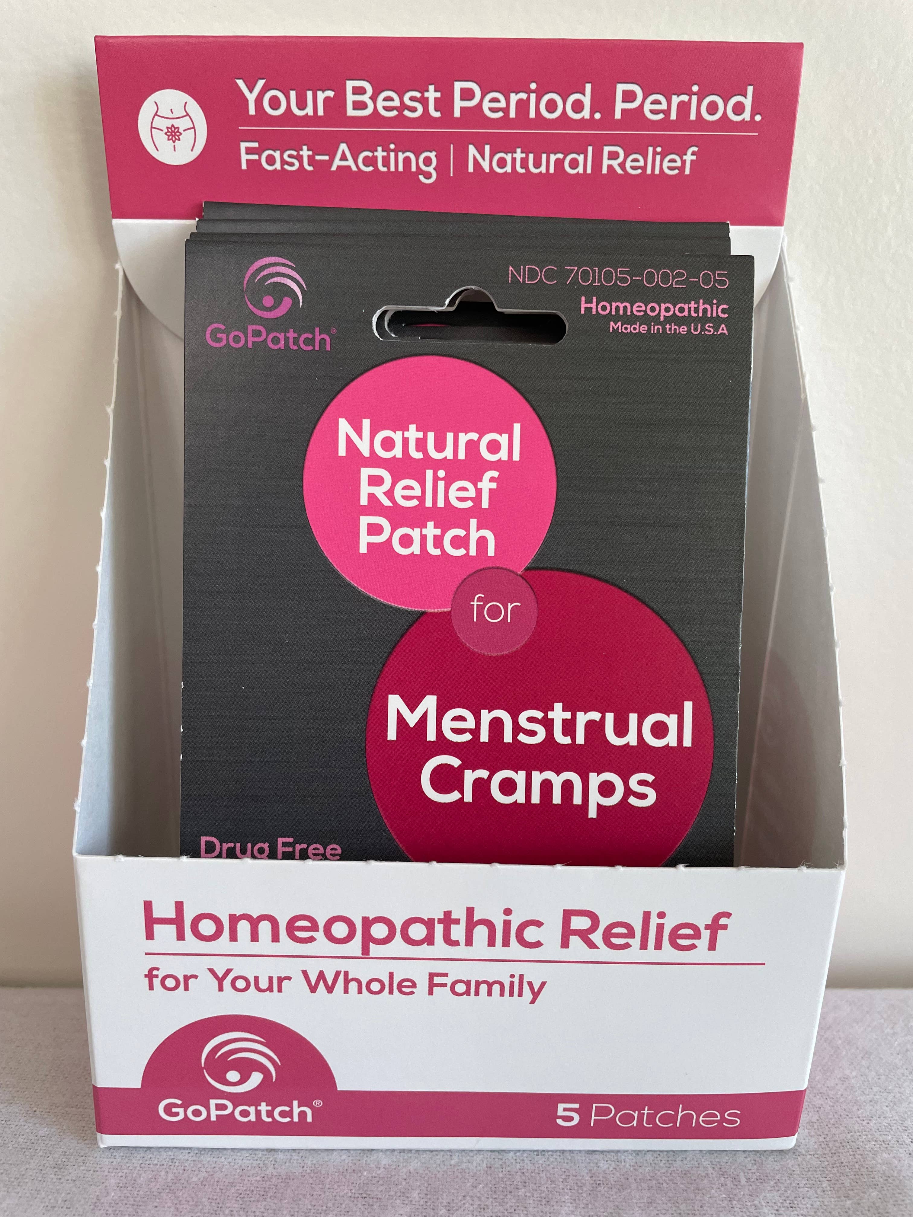 GoPatch - Vente Supplément oral/vitamine - Crampes menstruelles GoPatch + soulagement du syndrome prémenstruel8