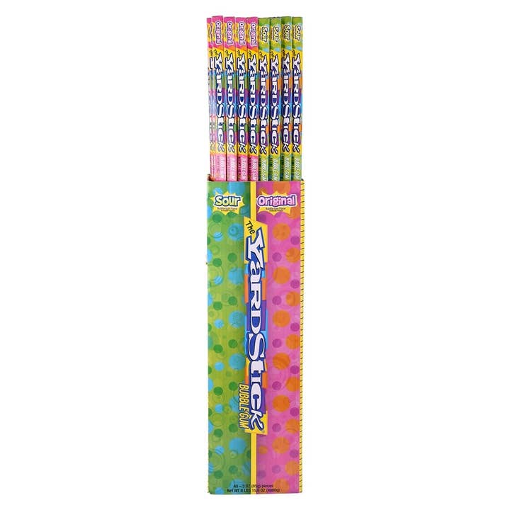 La Luna Bella - Toys - Wholesale Chewing Gum - YARDSTICK BUBBLE GUM - LLB Candy