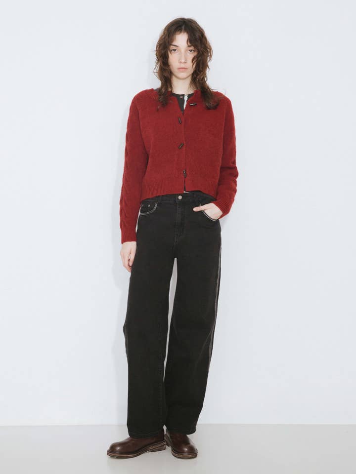 CUBIC - Vendita all'ingrosso Jeans - Donna - Jeans scuri vintage con lavaggio in bronzo
