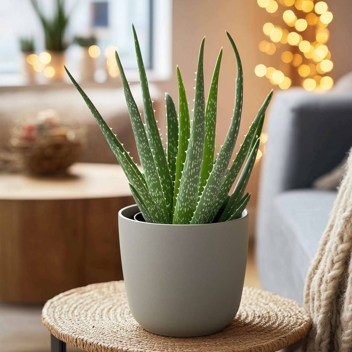 Oasis of Life - Wholesale Live Plant - Aloe Vera – 6 Plants – Aloe Barbadensis – Height 25–40cm – Ø11cm – Easy-care Houseplant & Medicinal Plant – Robust Succulent for Home & Office – Air-purifying & Decorative7