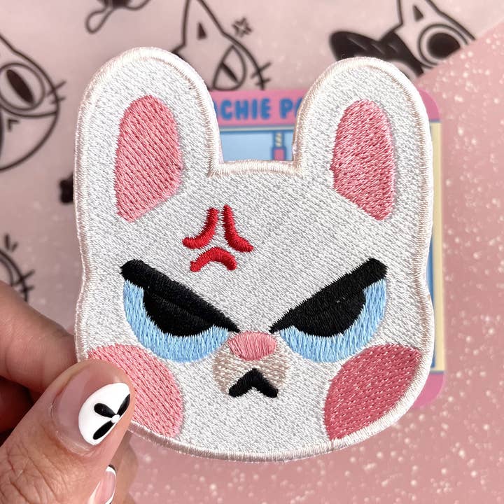 ARG KANIN BRODERAT JÄRN PÅ LAPPEN för wholesale av Peachie Patches