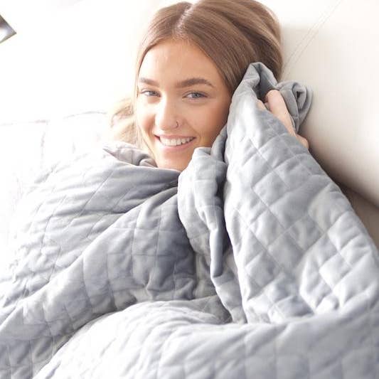 Serenity Blanket – wholesale Filtar – Grey Serenity Tyngdtäcke2